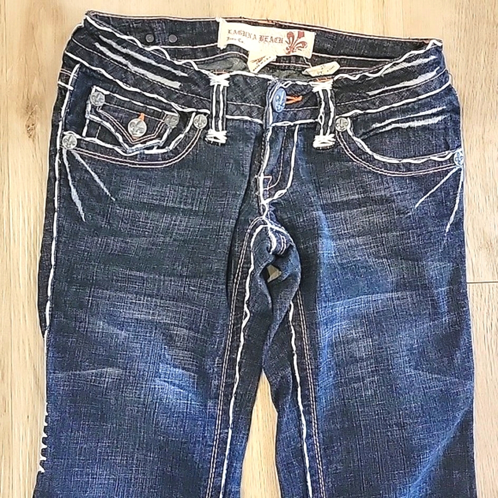 🍃 Laguna Beach womens jeans Sz 25 - Picture 2 of 6